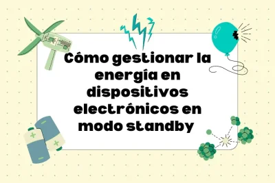 Gestionar la energía en dispositivos en modo standby