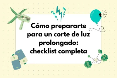 La mejor preparación para apagones
