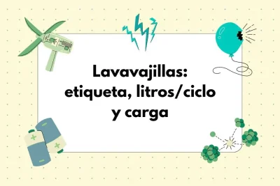 Etiquetado energético en lavavajillas